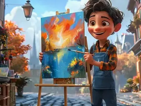 Arte ilustrativa de animação