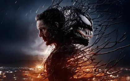 Arte ilustrativa de filme de ação