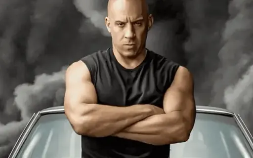 Arte ilustrativa de filme de ação