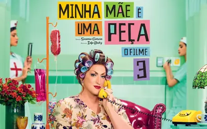 Arte ilustrativa de pôster de filme ou série