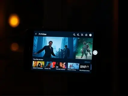 Televisão com interface de streaming aberta